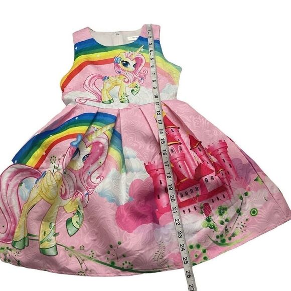 Zhi‎ xuan tong my little pony dress all over print pink girls 5/6 - Picture 8 of 9